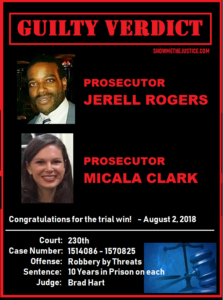 JeRell Rogers and Micala Clark