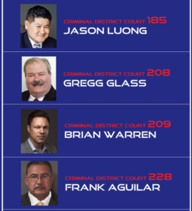 Newly elected Harris County Judges