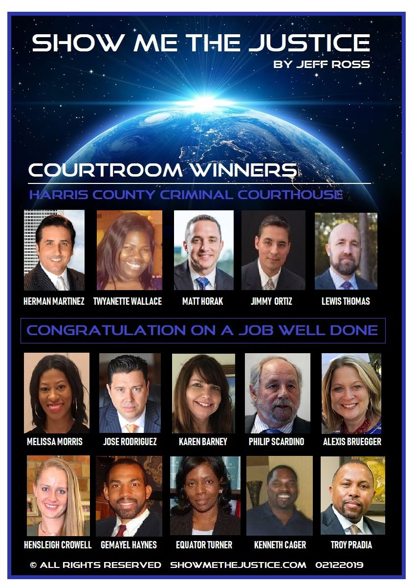 Courtroom Winners - Show Me The Justice - Jeff Ross