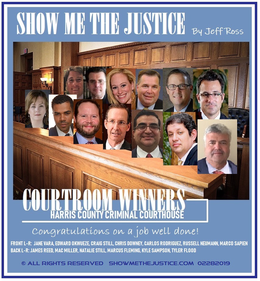 Courtroom Winners - Show Me The Justice - Jeff Ross