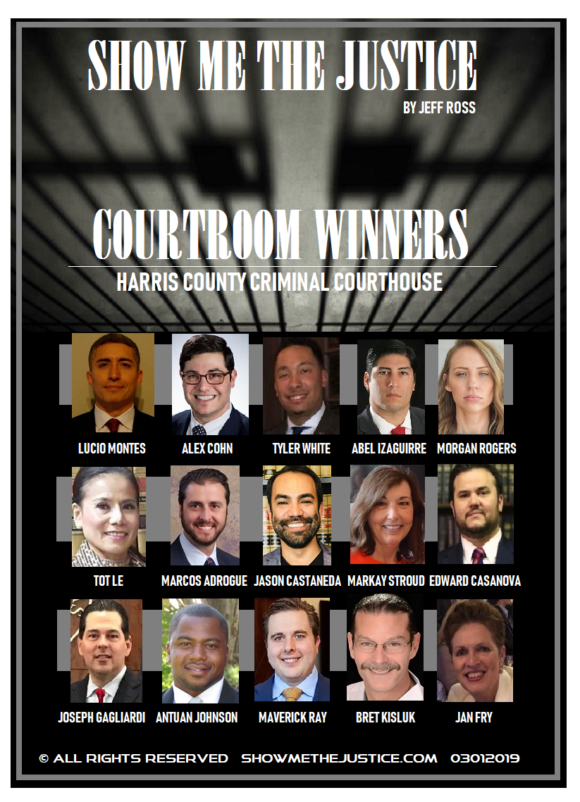 Coiurtroom Winners - Show Me The Justice - Jeff Ross